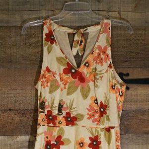 Loft by Ann Taylor Summer Floral Dress 10P